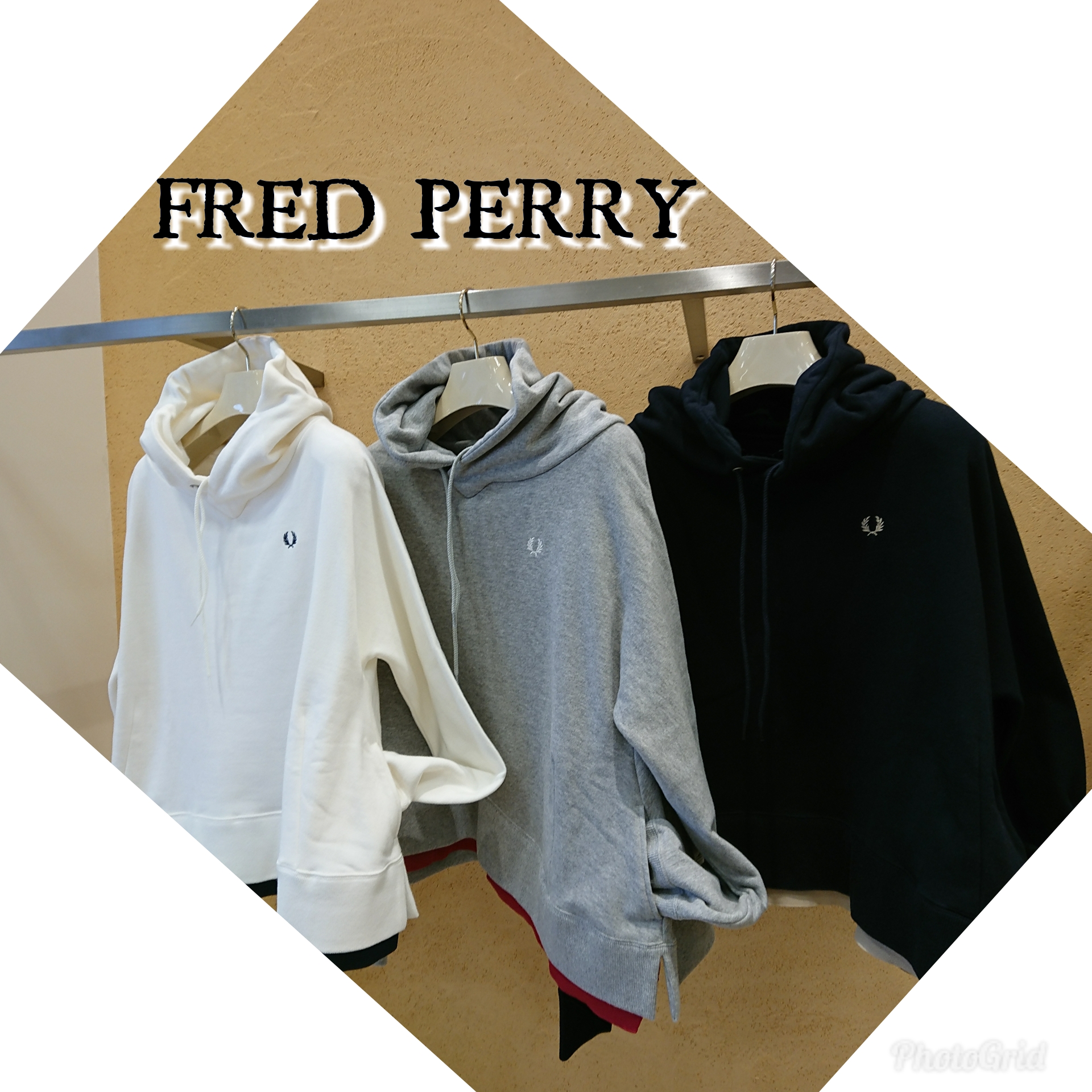 新入荷 Fred Perry フレッドペリー パーカー ボワール インターナショナル Voir International