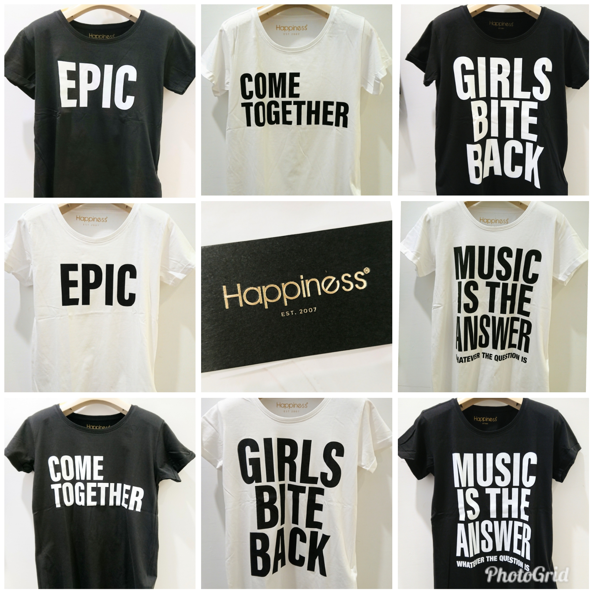 新入荷 Happiness ハピネス Tシャツ ボワール インターナショナル Voir International