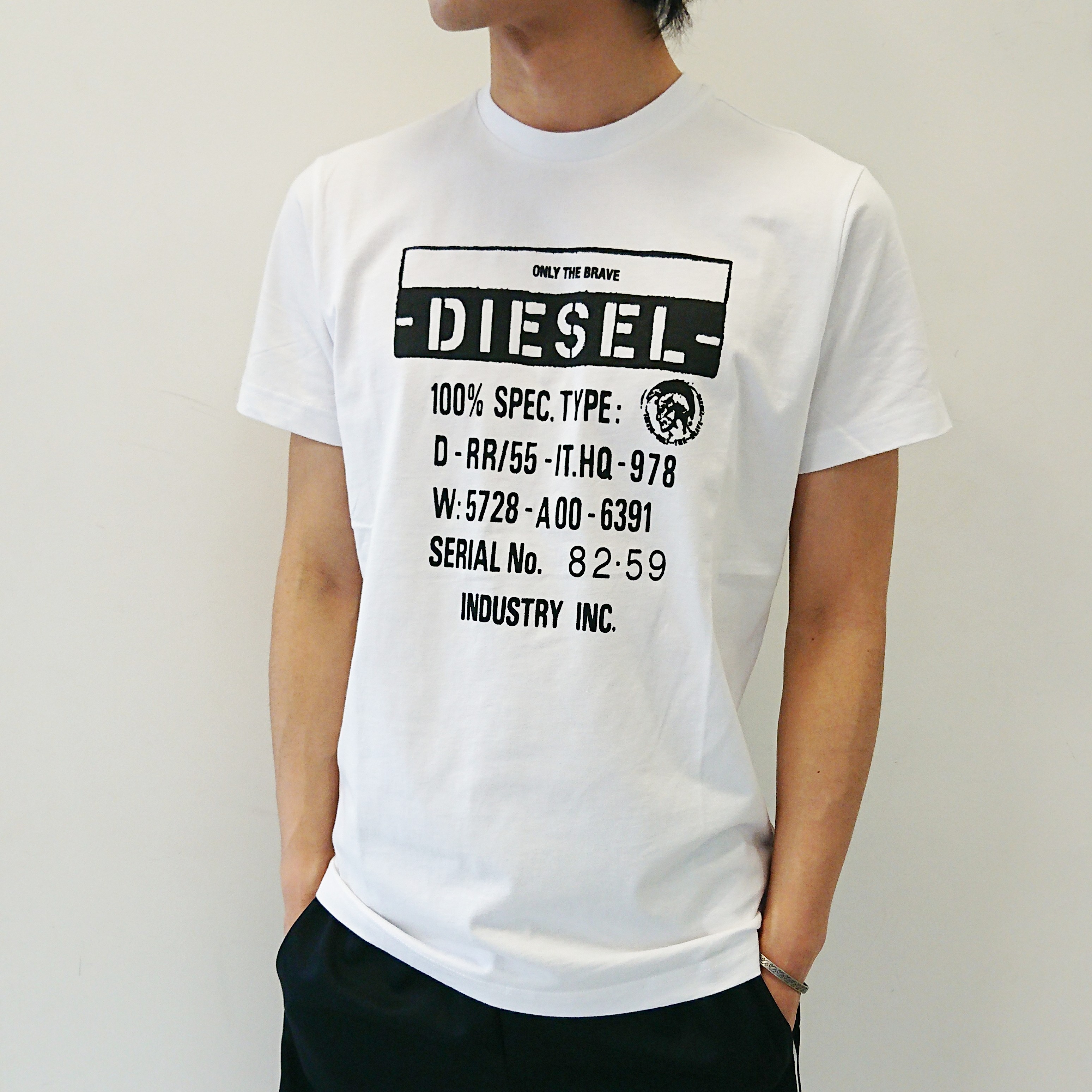 コーディネート Diesel Men S Tシャツ ハーフパンツコーデ ボワール インターナショナル Voir International