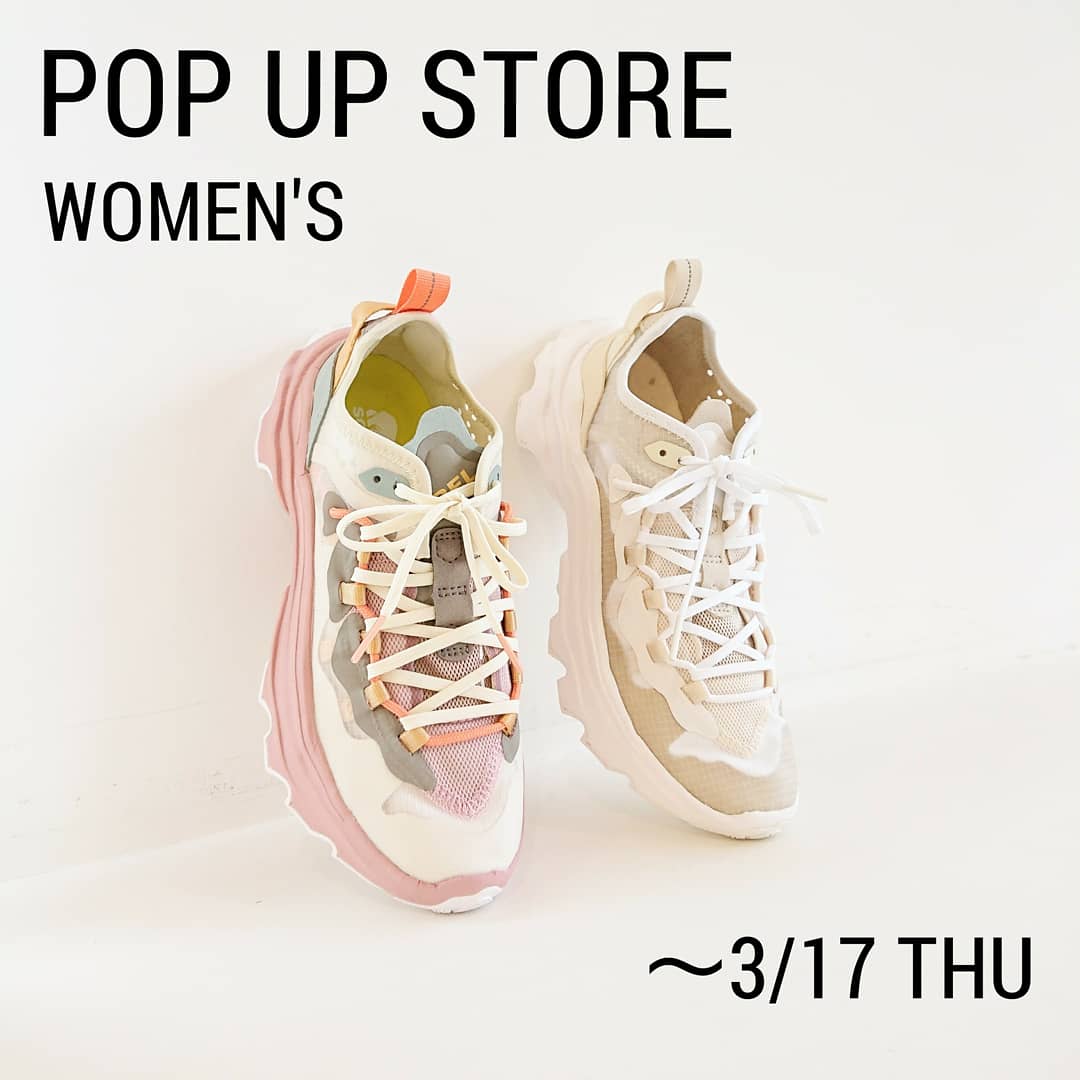 ピックアップ】『 SOREL 』スニーカー＆サンダル POP UP STORE📢 ❇️3